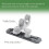 (6-inch guide rail) 4Pcs Kayak Paddle Holders Track Mount 2
