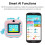 Kids Digital Camera with Printing, 2.4" HD Screen, 64GB Max 8