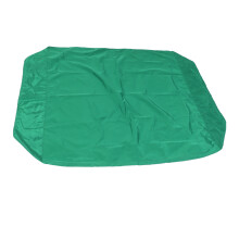 150x150cm Grüner Oxford Sandkastenabdeckung mit Kordelzugschutz