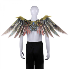 (aldult) Vintage Steampunk Flügel mit Zahnradmesser aus Stahl für Cosplay-Partys, Halloween und Karneval