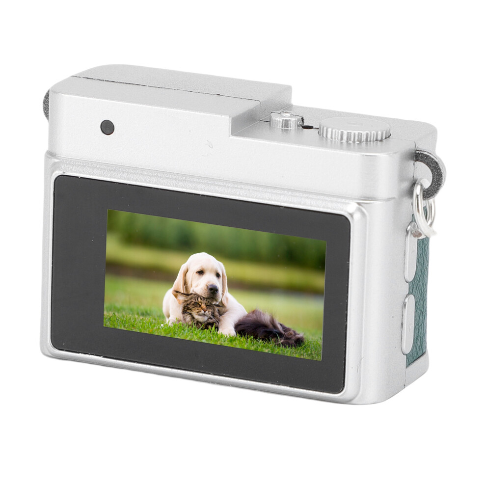64Gb Keychain Camera 1080P 0.96In Portable Retro Green 8771388501329