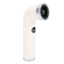 Handheld Bladeless Fan, 3000mAh, Type-C Rechargeable, Apricot