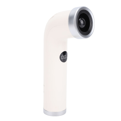 Handheld Bladeless Fan, 3000mAh, Type-C Rechargeable, Apricot