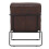 Brown PU Leather Accent Chair 5