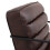 Brown PU Leather Accent Chair 6
