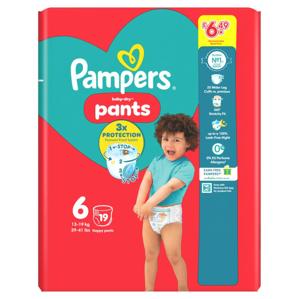 Pampers Baby-Dry Nappy Size Nappie Pack(Pack Of 4)