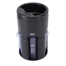 5-in-1 Münzsortierer drehbare Basis ABS 482g