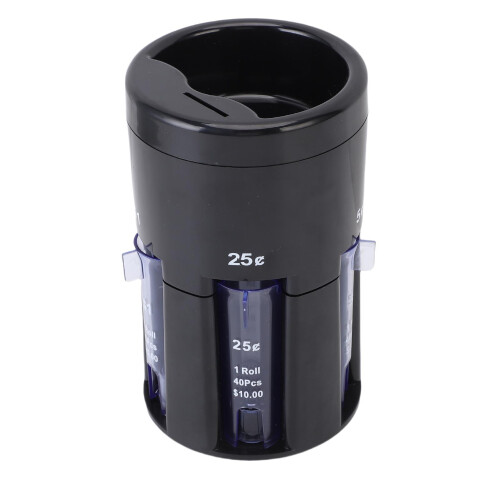 5-in-1 Münzsortierer drehbare Basis ABS 482g