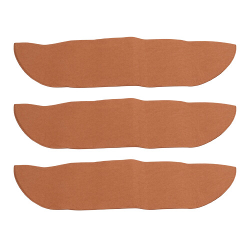 3PCS Felt Window Box Liners, 91.4cm, Brown, Wall Hanging Planter 2