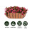 3PCS Felt Window Box Liners, 91.4cm, Brown, Wall Hanging Planter 5