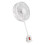 Flexibler Mini-Tischventilator mit Aromatherapie-Duftpad, tragbarer leiser Elektroradiator 8
