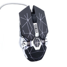 Mechanical Gaming Mouse RGB Wired Ergonomic Control Plastic Computer Mouse