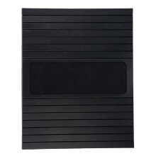 Sofa-Armlehnenablage aus Bambus, rutschfest, 43,5 x 34 cm, schwarz