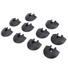 10PCS Angled ABS L Track End Caps for Truck Bed Trailer Cargo Control