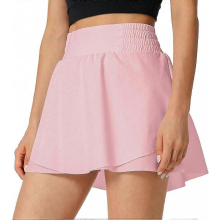 Gonna da tennis a pieghe a vita alta da donna con tasche, taglie dalla S alla 2X