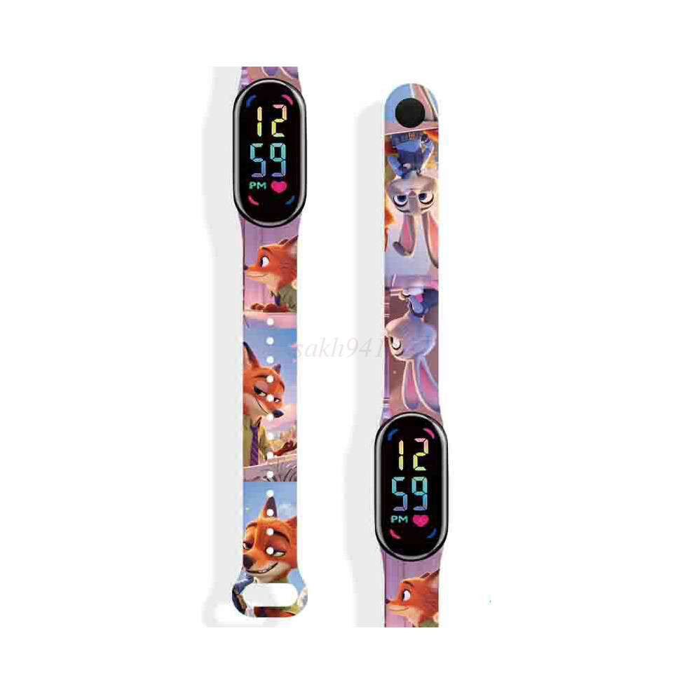 (Xiaomi Smart Band 10, 03#) Zootopia Printed Tpu Watch Band Strap For Xiaomi Smart Band 8 9 10 Soft Comfortable 4069369444098