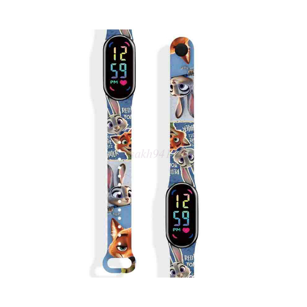 (Xiaomi Smart Band 9 Ceramic Special Edition, 05#) Zootopia Printed Tpu Watch Band Strap For Xiaomi Smart Band 8 9 10 Soft Comfortable 4069369444210