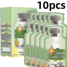10pcs Natural Plant Hair Dye Bubble, Botanical Grey Hair Color