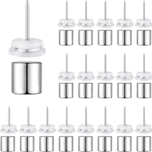 Magnetische Reißzwecken für Wände, Pinnwände, Fotos, Poster (20er-Pack)