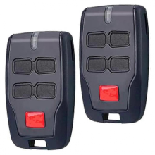 2Pcs BFT Mitto B RCB Remote Controls, 433.92MHz Rolling Code, 4-Channel