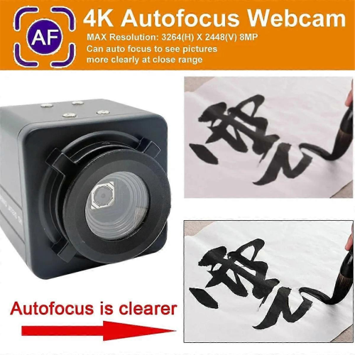 Industrial 4K USB Webcam with 8MP Autofocus & IMX179 Sensor 2