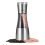 2-in-1 Pepper and Salt Grinder Set, Adjustable Ceramic Mill 2