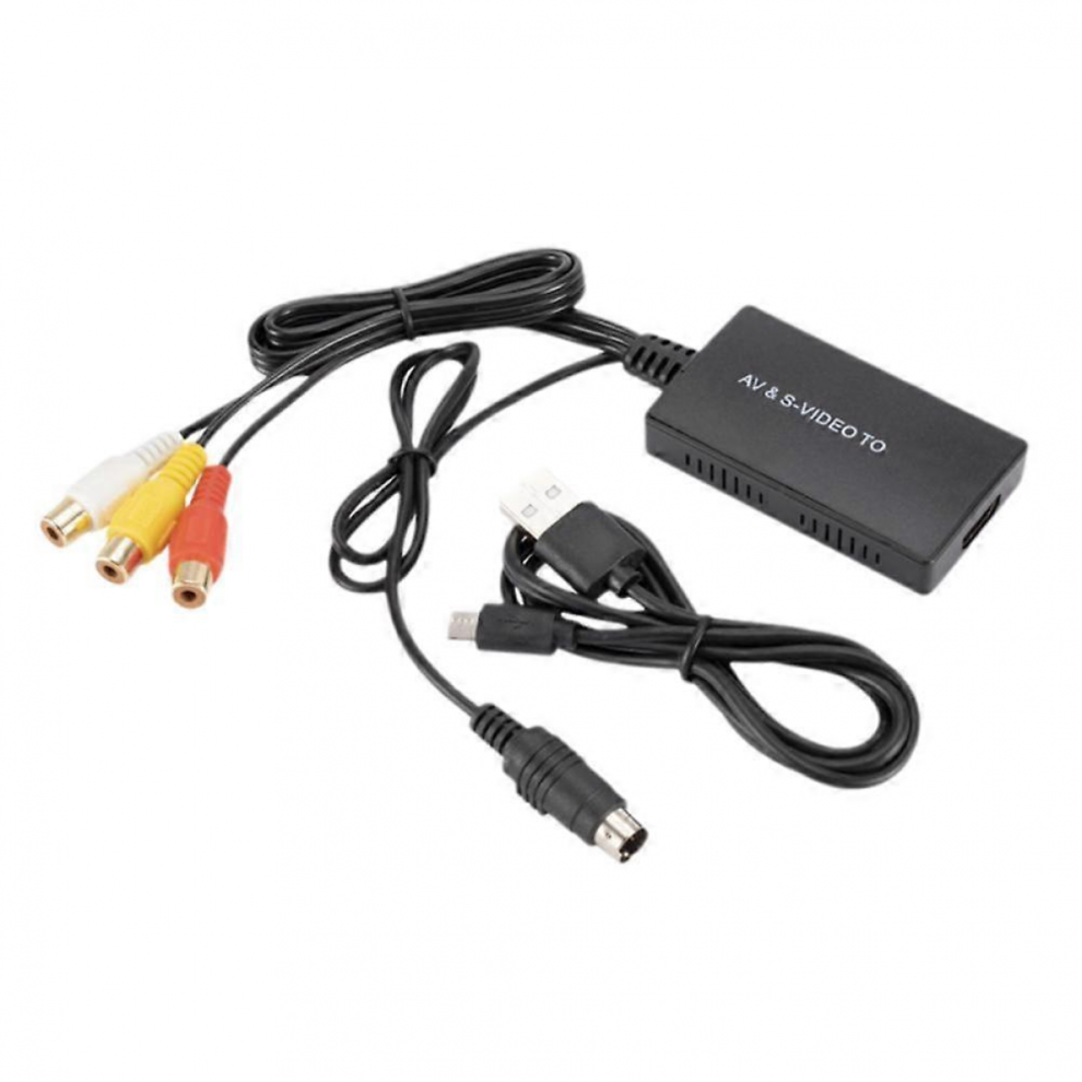 Av S-Video To Hdmi Converter For Hdtv Dvd Stb 5996097037072
