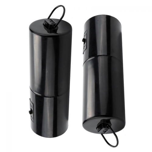 Black Battery Powered Wind Spinner Motor for Hanging Wind Chime 2Pcs 1