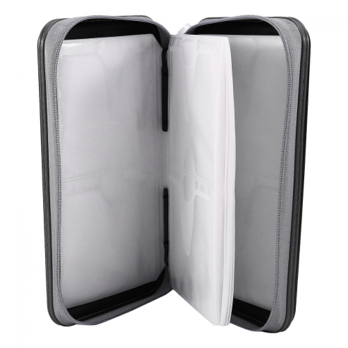 96-Capacity Portable CD/DVD Case Holder, Car Travel Storage Organizer