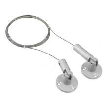 Kit di filo per appendere regolabile da 1,5 mm x 3 metri, accessori resistenti per appendere quadri, cavo in lega di alluminio