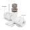 2-Pack 1/4" RO Water Flow Adjust Valves with Base Regulator Fitting 3