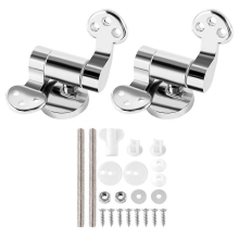 Stainless Steel Soft Close Toilet Seat Hinges Replacement Kit