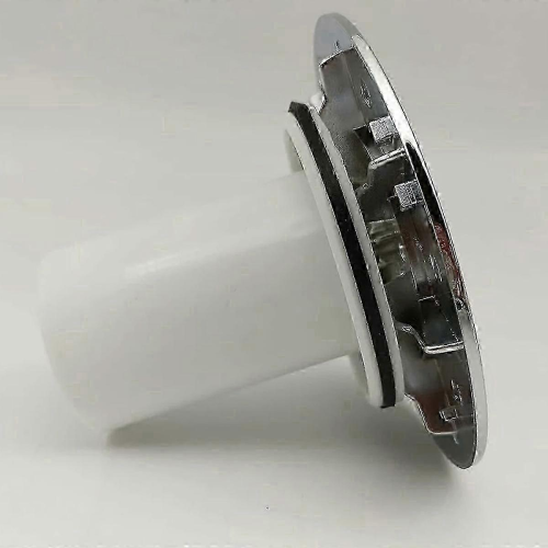 Universal 115mm Chrome Shower Plug Cover, Fast Flow Siphon Replacement 1