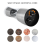2-in-1 Pepper and Salt Grinder Set, Adjustable Ceramic Mill 5