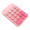 2.4G Wireless Cute Mixed-Color 9-Key Numeric Keypad, Portable Pink 1