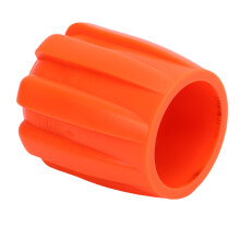 Orange Rubber Scuba Diving Tank Valve Knob Handwheel Replacement Accessory
