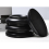 Black Round Piano Caster Cup Feet Pad Floor Protector 2