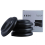 Black Round Piano Caster Cup Feet Pad Floor Protector 4