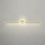 Gold Finish 80cm LED Bathroom Vanity Light, Linear Bar Wall Light for Dressing Table 1
