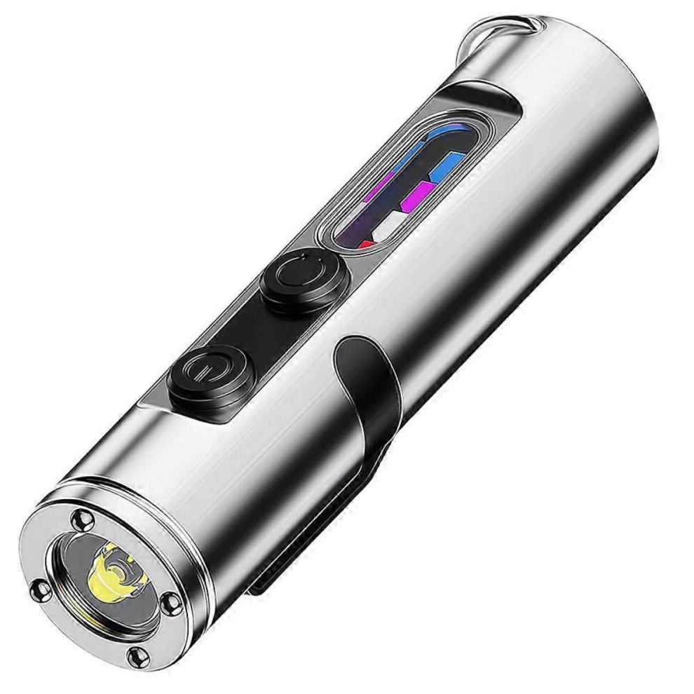 Taclight Ultimate 500 Lumens Rechargeable Edc Flashlight, Waterproof Keychain Light 5996097038215
