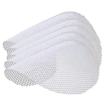 5 Pcs Silicone Steamer Mats, Reusable Non-Stick Round Steamer Pads, 40cm Diameter