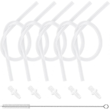 Jura Milk Tube Hose Set for HP3 Connectors, Compatible with GIGA 6/10/W10 Coffee Machines