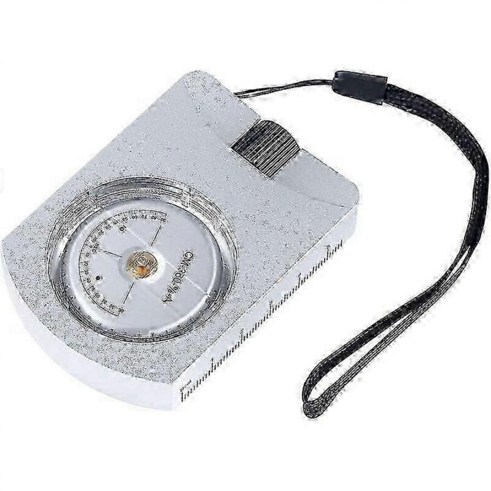 Silver Portable Aluminum Altimeter Clinometer For Height Slope Angle Measurement 527