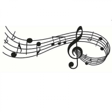 Music Notes Band Room Home Removable Wall Stickers Decor Wall