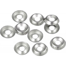 #6 Countersunk Cup Washer 304 Stainless Steel 50-Piece Fasteners