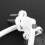 Double-Ended Solid Lever Handle with Keys for Door/Window, White, Walkbee 2025 5