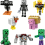 Minecraft Small Particle Building Block Figures Set Minifigure 1
