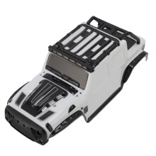Weiße RC-Auto-Karosserie für SCY 16103 – Robustes Kunststoffzubehör