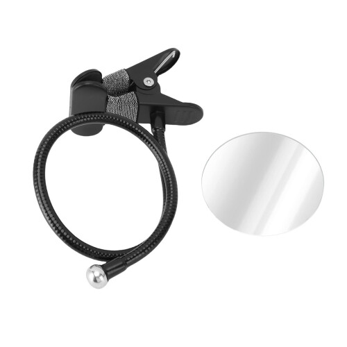 Convex Security Mirror with Clamp 3.3 Inch Plastic Indoor Round 2