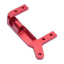 Servo auf Achsenmontage 4-Link Aluminium rot 1/10 RC